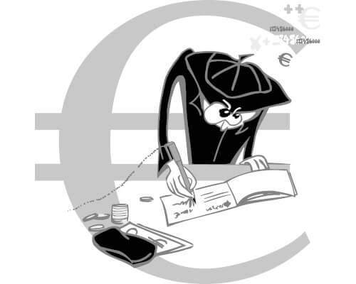 client mystere à la banque