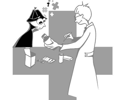 client mystère à la pharmacie